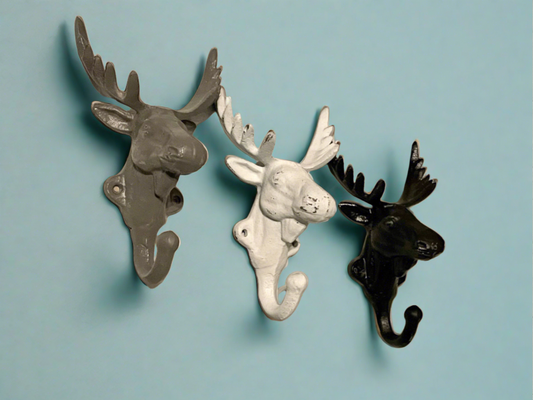 Moose Wall Hook (18 Colors)