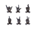 Load image into Gallery viewer, Small Hand Gesture Hooks (6 Styles)