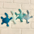 Load image into Gallery viewer, Cast Iron Sea Turtle Hook (18 Colors)