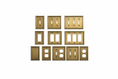 Load image into Gallery viewer, Antique Brass Modern Single Toggle