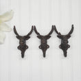 Load image into Gallery viewer, Cast Iron Moose Hook