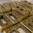 Load image into Gallery viewer, Gold Ornate Switch Covers