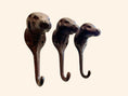 Load image into Gallery viewer, Cast Iron Dog Head Hook