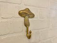 Load image into Gallery viewer, Gold Mushroom Hook