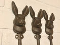 Load image into Gallery viewer, Cast Iron Rabbit Hook