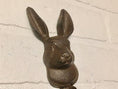 Load image into Gallery viewer, Cast Iron Rabbit Hook