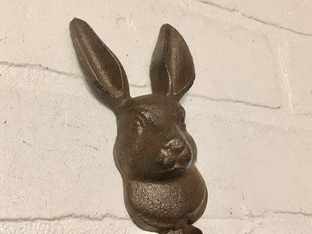 Cast Iron Rabbit Hook