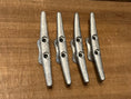 Load image into Gallery viewer, 6" Silver Boat Cleat Hook