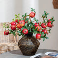 Load image into Gallery viewer, Faux Short Pomegranate Stem 15" Tall