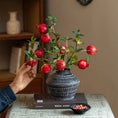 Load image into Gallery viewer, Faux Short Pomegranate Stem 15" Tall