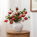 Load image into Gallery viewer, Faux Short Pomegranate Stem 15" Tall