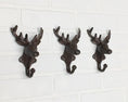 Load image into Gallery viewer, Cast Iron Deer Hook