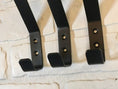 Load image into Gallery viewer, Wall Hook, Modern Coat Hook, Hooks for Wall, Coat Hook, Modern Hook, Black Hook, Towel Hook, Farmhouse Hook, Coat Hooks, Vintage Hook