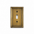 Load image into Gallery viewer, Antique Brass Modern Single Toggle