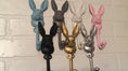 Load and play video in Gallery viewer, Rabbit Wall Hook (18 Colors)