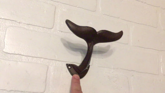 Cast Iron Whale Tail Hook