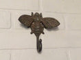 Load and play video in Gallery viewer, Cast Iron Bee Hook with Highlights