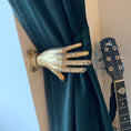 Load image into Gallery viewer, Hand Curtain Tie Back(18 Colors), Curtain Holdback, Wall Hooks, Wall Hook, Coat Hook, Curtain Tie backs, Curtain Tieback