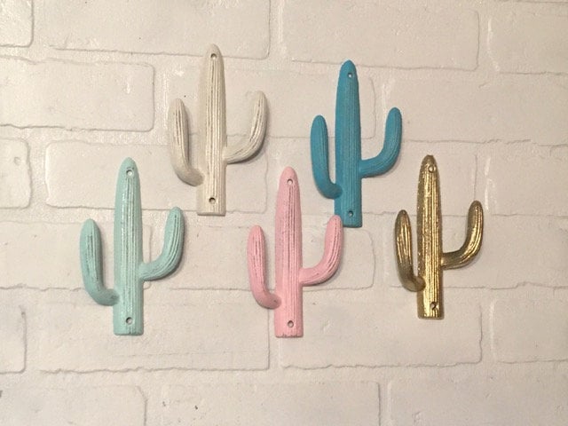 Cactus Hook, Western Hook, Cactus Wall Hook ,Cactus Gift, Cactus Hanger, Wall Hooks, Western Room Décor, Western Wall Décor