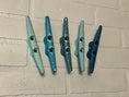 Load image into Gallery viewer, 6" Boat Cleat Hook (18 Colors), Cleats, Boat Cleats, Coastal Cabinet Pulls, Boat Cleat, Cleat, Cleat Drawer Pulls, Nautical Cabinet Pulls