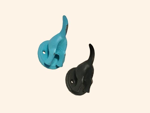 Dog leash holder for wall, dog leash holder, dog leash hook, dog tail hook, dog décor, dog butt hook, the shabby store