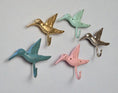 Load image into Gallery viewer, Bird Hook, Animal Hook, Hummingbird Hook, Animal Coat Hook, Animal Towel Hooks, Towel Hooks, Coat Hooks