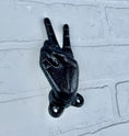 Load image into Gallery viewer, Peace Hook(18 Colors), Hang Ten Hook, Middle Finger Hook, Shaka Hook, Rock On Hook, Surfer Decor, Rockstar, Rocker, Music Decor