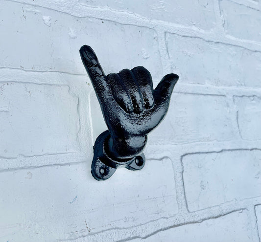 Peace Hook(18 Colors), Hang Ten Hook, Middle Finger Hook, Shaka Hook, Rock On Hook, Surfer Decor, Rockstar, Rocker, Music Decor