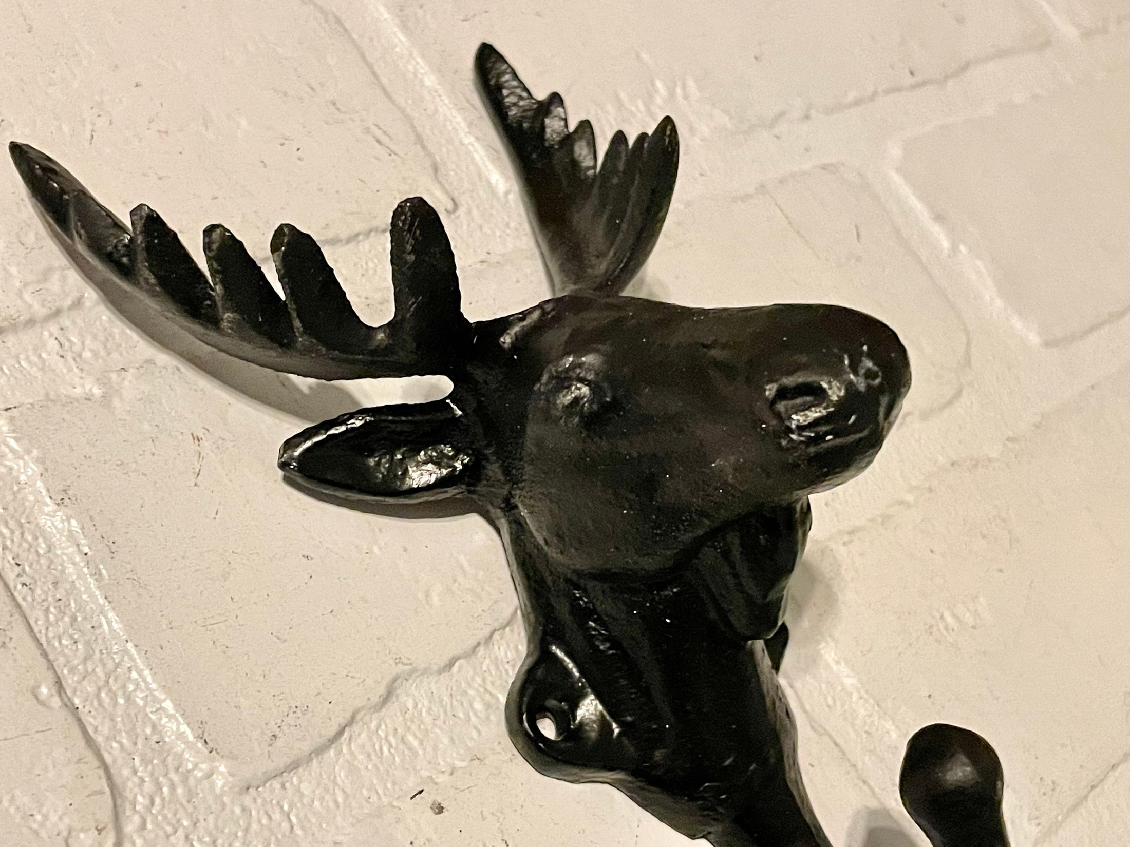 Moose Wall Hook(18 Colors), Moose, Cabin Decor, Coat Hooks, Moose Hook, Towel Hooks