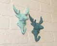 Load image into Gallery viewer, Moose Wall Hook(18 Colors), Moose, Cabin Decor, Coat Hooks, Moose Hook, Towel Hooks