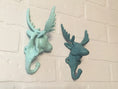 Load image into Gallery viewer, Moose Wall Hook(18 Colors), Moose, Cabin Decor, Coat Hooks, Moose Hook, Towel Hooks