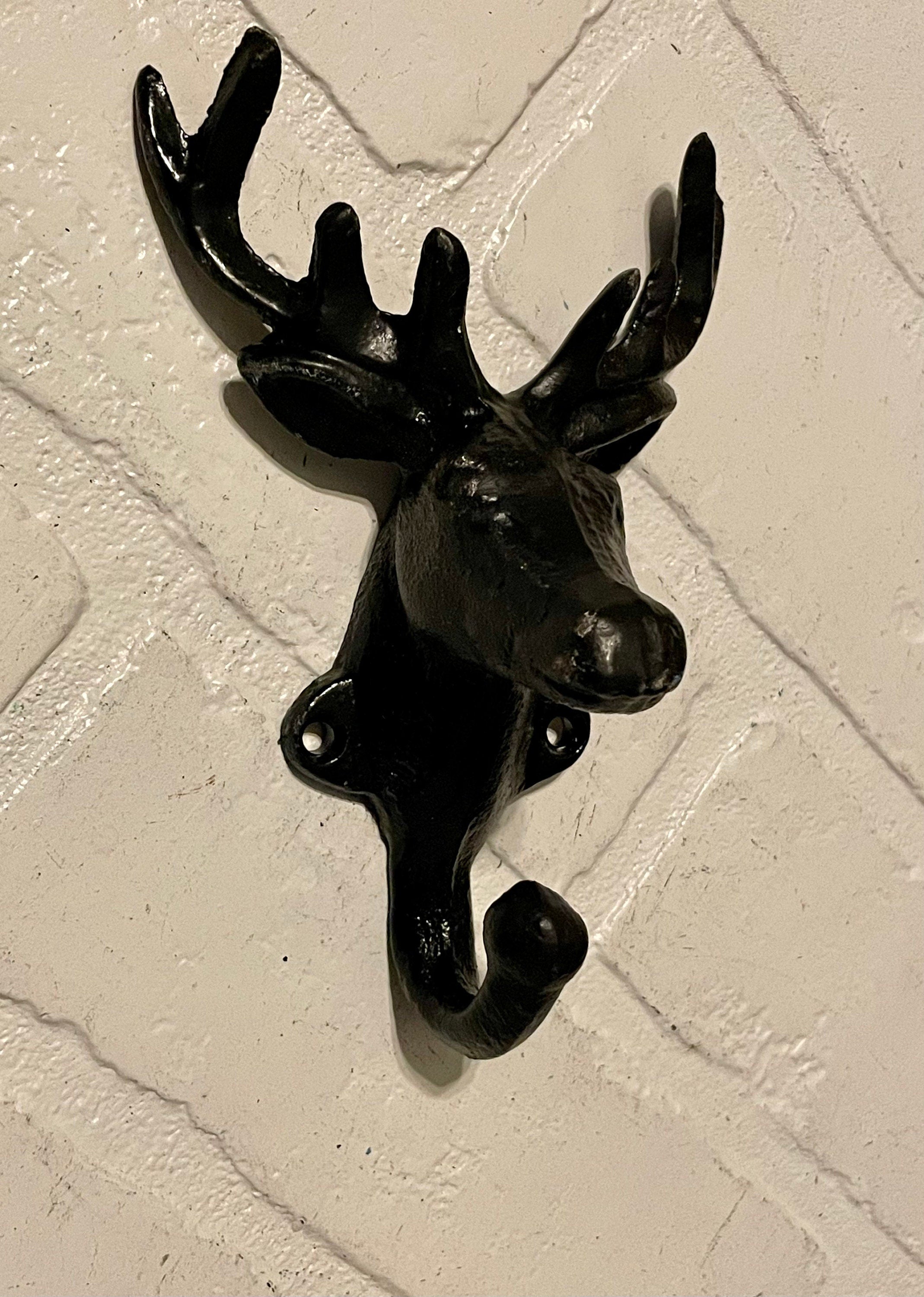 Deer Hook(18 Colors), Wall Hook, Towel Hook, Coat Hook, Hunting, Mancave, Rustic Wall Decor, Shabby Store