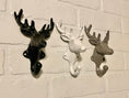 Load image into Gallery viewer, Deer Hook(18 Colors), Wall Hook, Towel Hook, Coat Hook, Hunting, Mancave, Rustic Wall Decor, Shabby Store