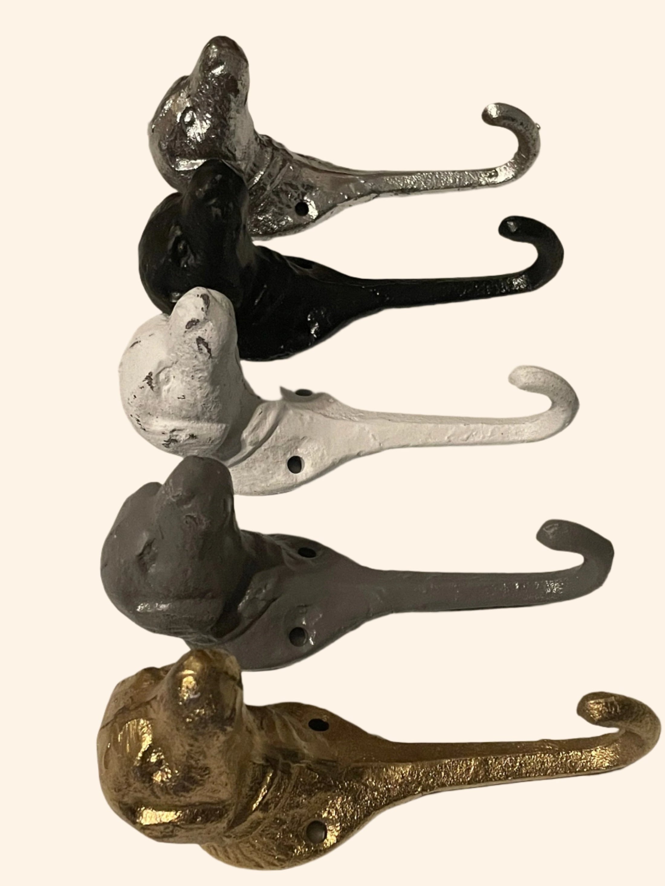 Dog leash holder for wall(18 Colors), Dog hook, Dog Decor, Animal Hook, The shabby store