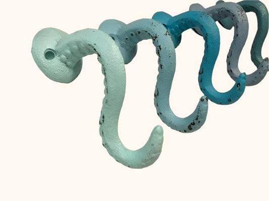 Octopus Tentacle Hook(18 Colors), Tentacle Hook, Octopus Towel Hook, Octopus Bathroom, Nautical Hook, The Shabby Store