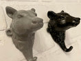 Load image into Gallery viewer, Bear Wall Hook(18 Colors), Cabin Wall Hook, Coat Hook, Towel Hook, Animal Wall Hook, Lodge Decor, Bears