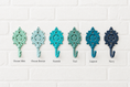 Load image into Gallery viewer, Shabby Chic Wall Hook (18 Colors)
