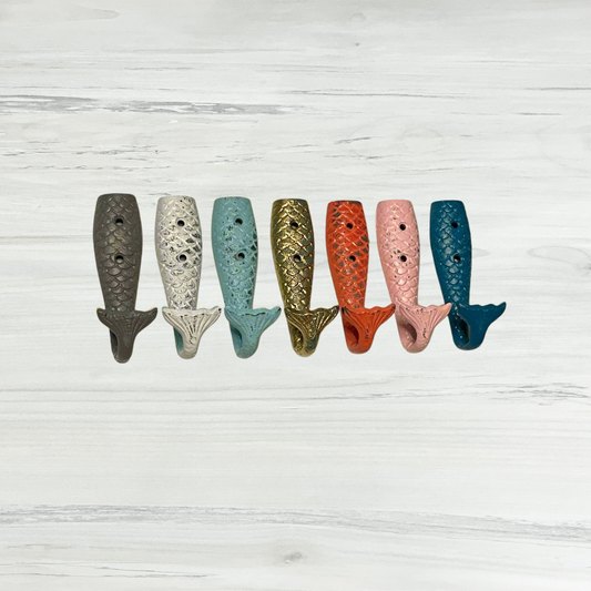 Mermaid Tail Wall Hook (18 Colors)