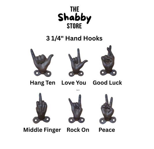Small Hand Gesture Hooks (6 Styles)
