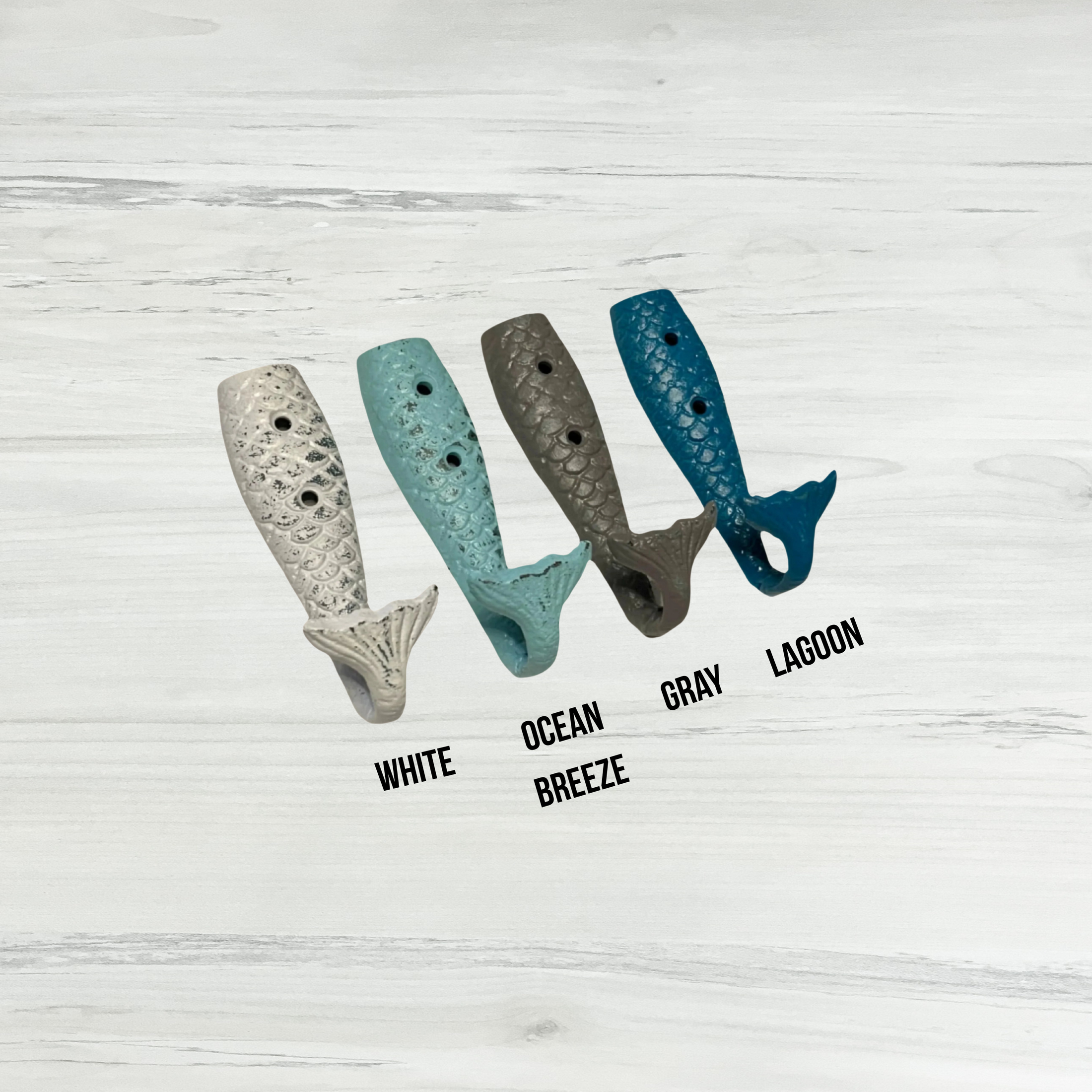 Mermaid Tail Wall Hook (18 Colors)