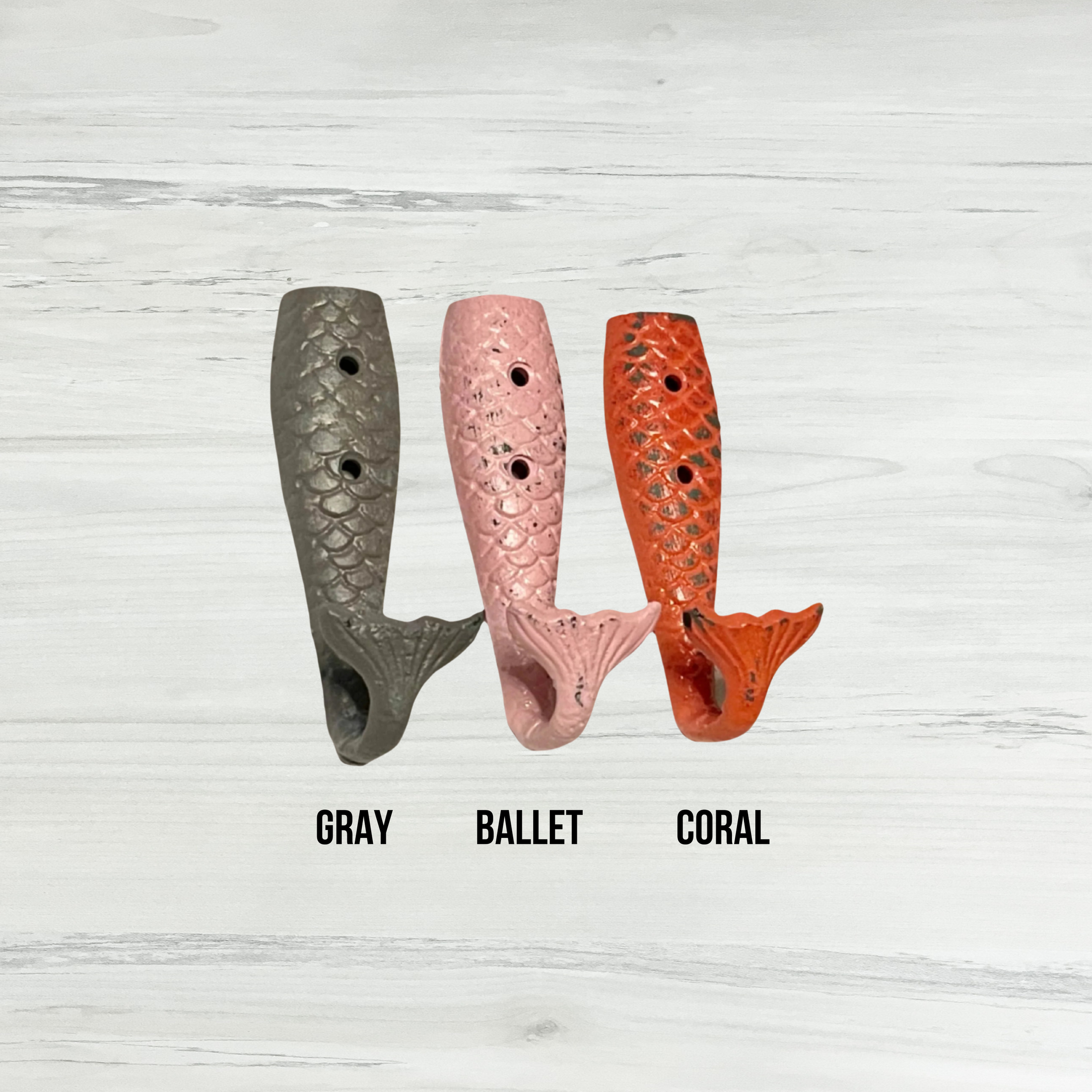 Mermaid Tail Wall Hook (18 Colors)