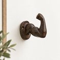 Load image into Gallery viewer, Cast Iron Muscle Arm Wall Hook
