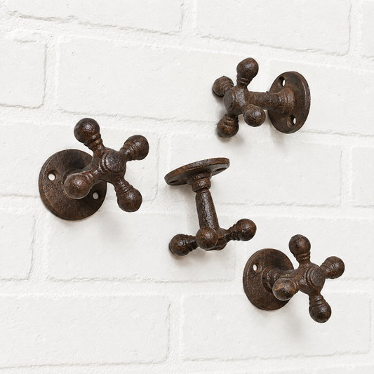 Cast Iron Faucet Wall Hook