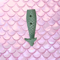 Load image into Gallery viewer, Sea Green Mermaid Tail Hook
