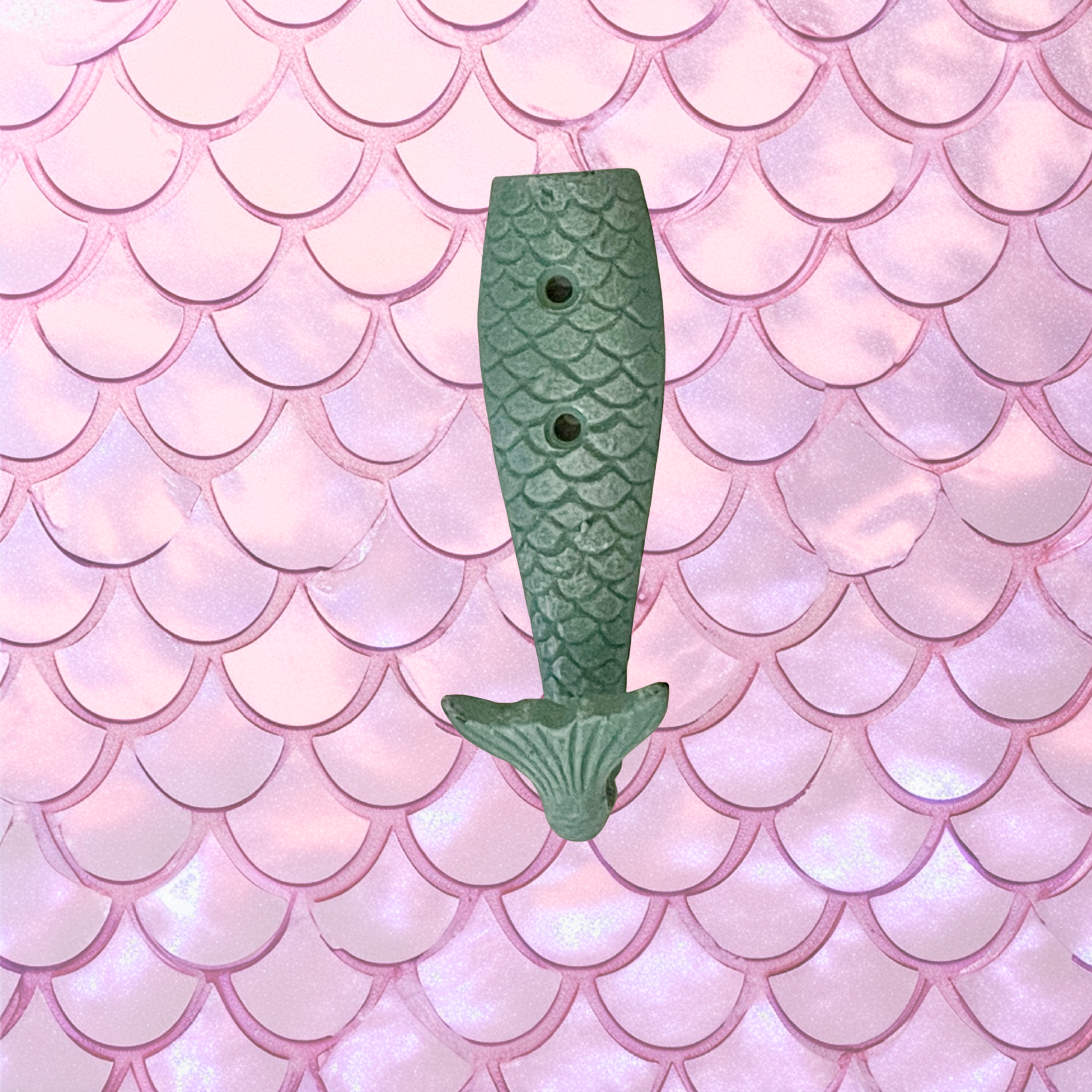 Sea Green Mermaid Tail Hook