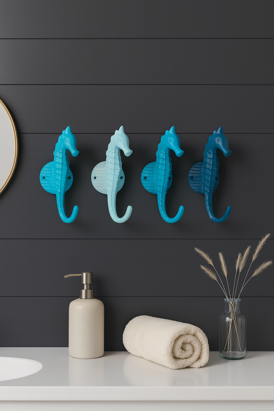 Seahorse Wall Hook (18 Colors)