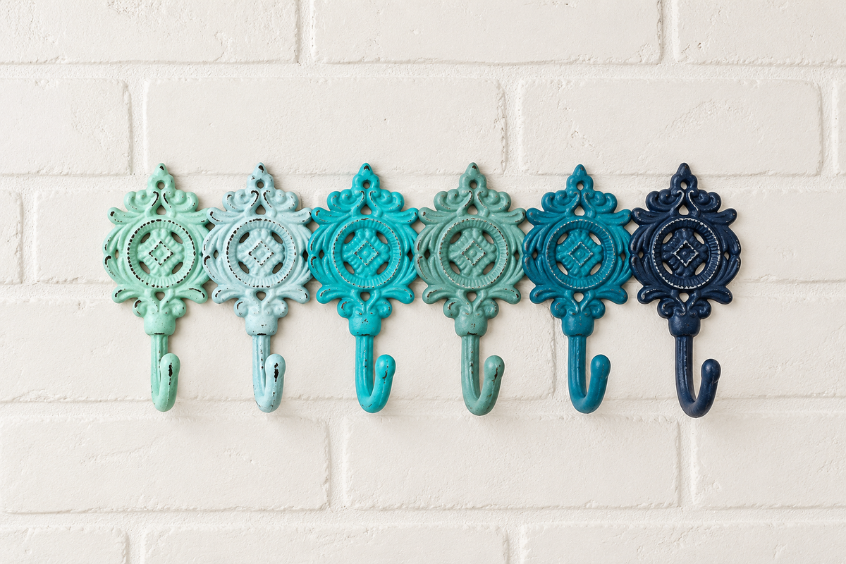 Shabby Chic Wall Hook (18 Colors)