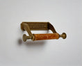 Load image into Gallery viewer, Retro Brass Toilet Paper Holder
