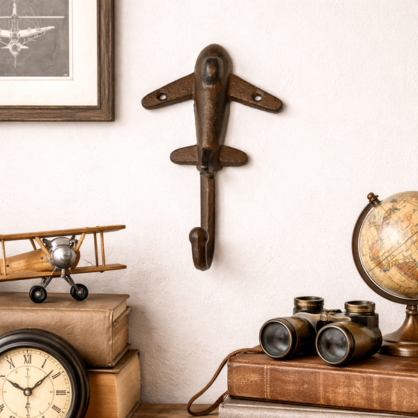 Cast Iron Airplane Hook
