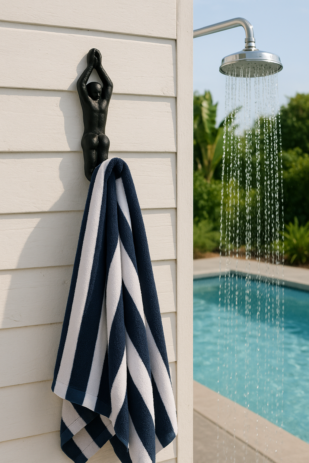 Cast Iron Diver Wall Hook